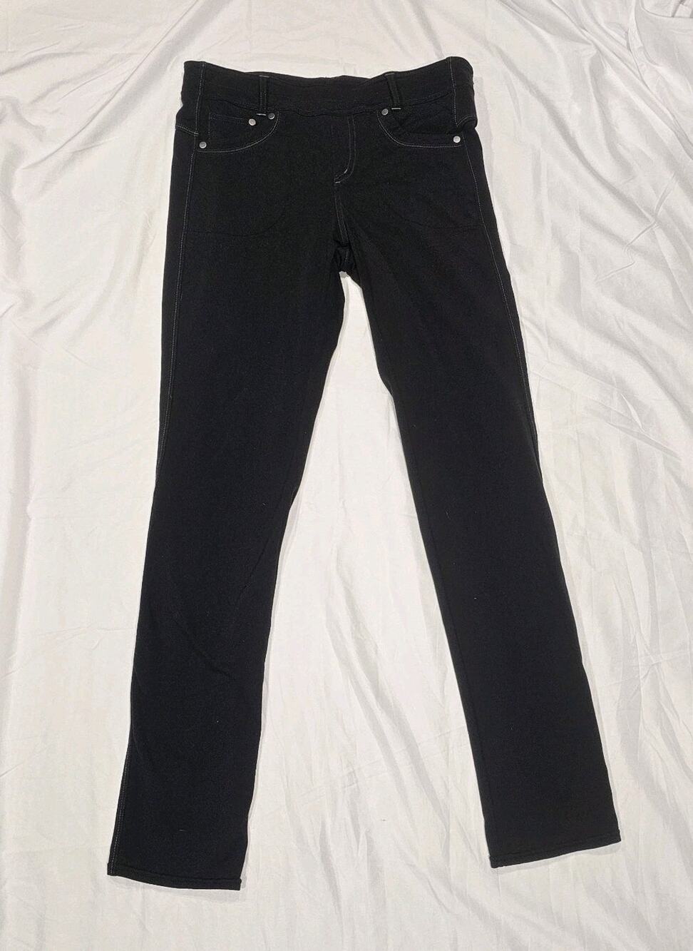 KUHL Women Pants Black 8 REG Slim STRETCHY Tapered Hiking Outdoor RN108846